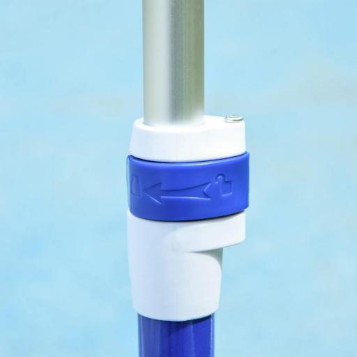 Patinete Infantil Patinete con 3 Ruedas Luces LED Altura Ajustable Carga 25 kg 52x29x63-76 cm Azul [5]