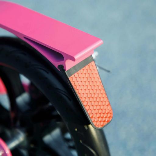 Patinete infantil con manillares ajustables, plegable, para niños 6-12 años, 94 x 36 x 88-103 cm, Rosa [3]