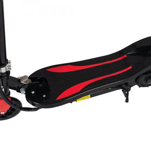 Patinete Eléctrico Plegable para Niños de 7-14 Años, Patinete Eléctrico con Velocidad Max. 12 km/h, Alcance de 8 km, Altura Ajustable, Freno de Mano, Negro [6]