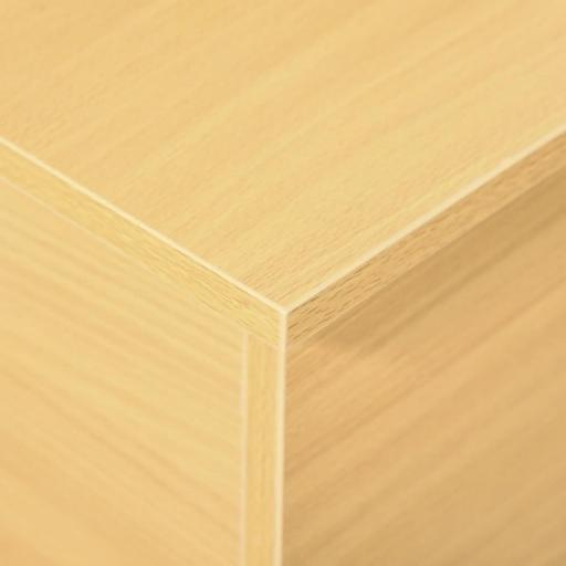 Baúl de Almacenamiento de Madera Taburete para Almacenaje con Tapa para Dormitorio Salón Carga Max. 120 kg 100x40x40 cm Natural [8]