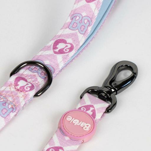 Correa para Perros Barbie Talla M (120cm) Multicolor, Resistente, Ligera y Cómoda para Paseos Seguros [3]