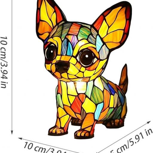 Lámpara Perro Estilo Tiffany [7]