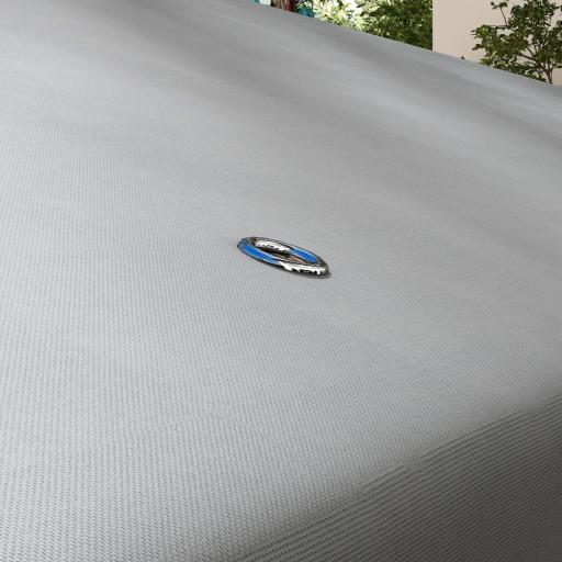 Techo de Repuesto para Cenador 3x3 m Cubierta de Repuesto con Techo Doble y 8 Orificios de Drenaje Gris Claro [6]