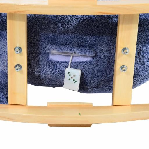 Caballo a Dondolo en Madera Elefante para Niños 60x33x45 cm [3]