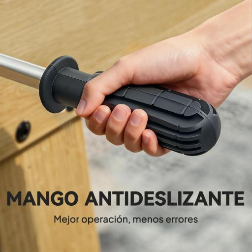 Futbolín para Niños de Madera Mesa de Futbolín con 2 Marcadores 8 Asas y 22 Jugadores 114x78x88 cm Natural [5]