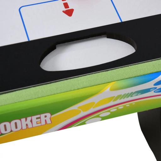 Mesa Multijuegos Plegable 4 en 1 con Futbolín, Hockey, Billar y Ping-pong de Sobremesa 86,5x43,5x64 cm  [6]