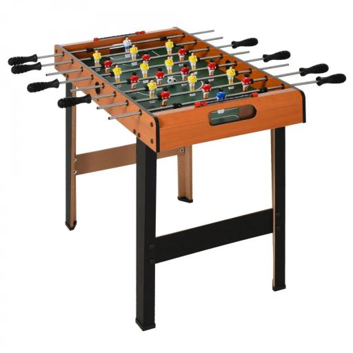 Futbolín para Niños de Madera Juego de Mesa de Fútbol con 22 Jugadores 2 Marcadores 22 Jugadores 84,5x40x61,2 cm Madera [9]