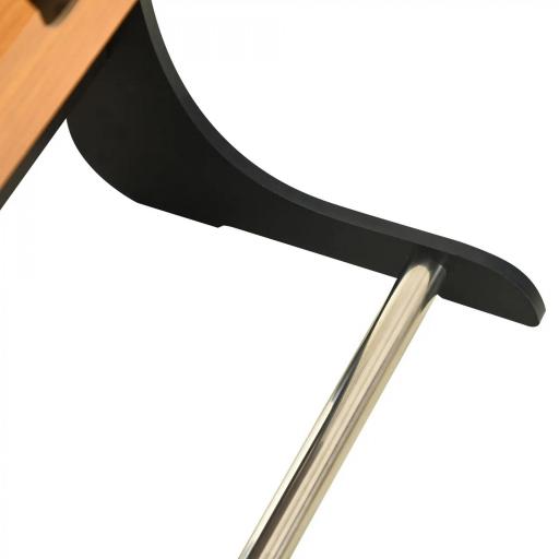 Futbolín con 22 Jugadores Juego de Mesa de Fútbol para Niños y Adultos con 2 Marcadores 98x42x62,5 cm Natural y Negro [6]