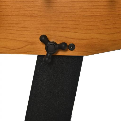 Futbolín con 22 Jugadores Juego de Mesa de Fútbol para Niños y Adultos con 2 Marcadores 98x42x62,5 cm Natural y Negro [7]