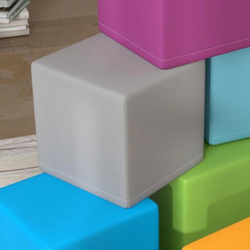 Juguete de trepar y gatear para niños, espuma de EPE suave, 20x20x20 cm, Multicolor, 1-3 años  [6]