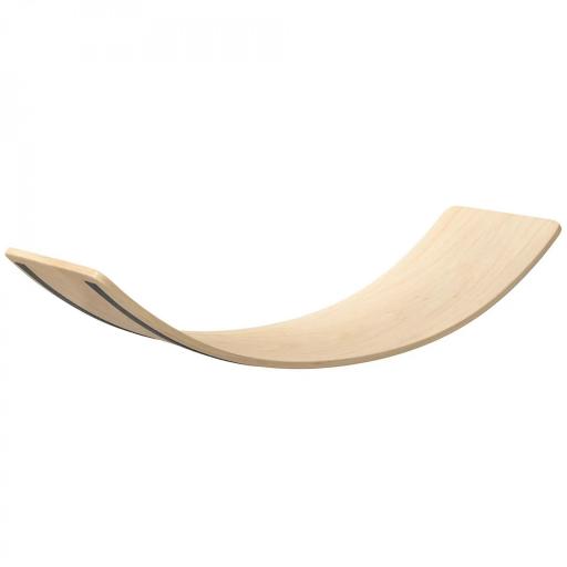 Tabla de Equilibrio para Niños de +3 Años Carga 50 kg para Entrenamiento Sensorial Equilibrio 90x29x19 cm Natural [1]