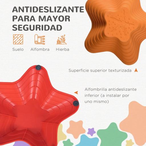 Juego de Equilibrio Infantil Set de 11 Piezas Apilables para Entrenamiento de Equilibrio y Coordinación Multicolor  [7]