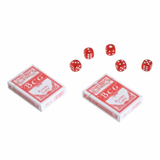 Maletín de Poker Profesional de Aluminio con 500 Fichas Juego Set de Poker Casino con 5 Dados 2 Barajas de Cartas y 1 Ficha de Crupier 55,5x22x6,5 cm Multicolor [9]