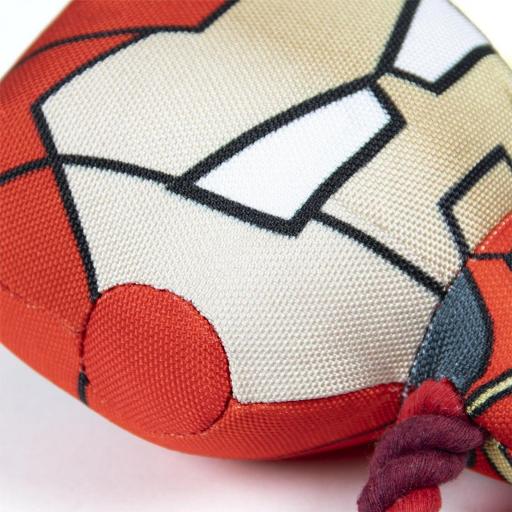 Iron Man Juguete para Perro con Cuerda Dental, Peluche Resistente, Licencia Marvel [4]