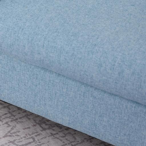 Sillón Infantil Mini Sofá para Niños de +3 Años con Asiento Acolchado Reposabrazos y Estructura de Madera Carga Máx. de 65 kg 49x45x44 cm Azul [7]