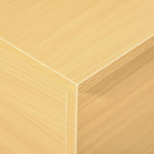 Baúl de Almacenamiento de Madera Taburete para Almacenaje con Tapa para Dormitorio Salón Carga Max. 120 kg 100x40x40 cm Natural [8]