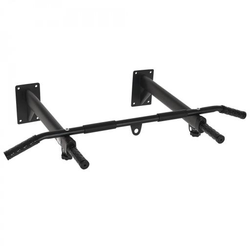 Barras de Dominadas para Pared Colgador de Saco de Boxeo 2 en 1 Entrenamiento Muscular Pull Up para Casa Carga Máxima 150 kg Negro [8]