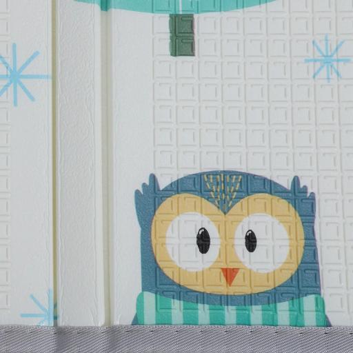 Esterilla para bebés, motivo de animales, espuma, acolchado de 1,5 cm, antideslizante [1]