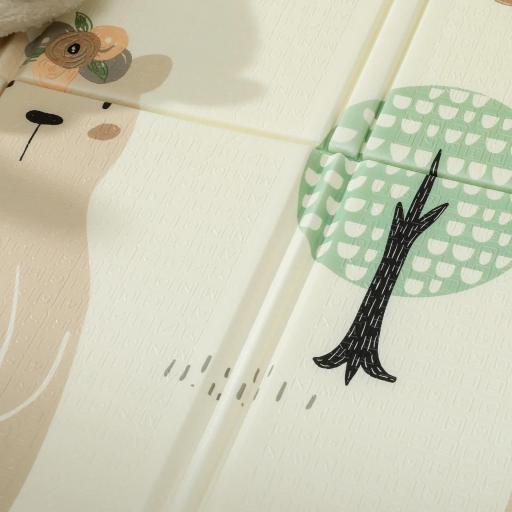 Alfombra para Niños 0-6 Años con Temática de Bosque en XPE Multicolor, 196x176x1.5 cm [3]