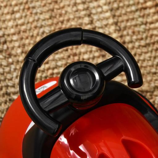 Orinal para Bebé de 6-36 Meses Orinal Infantil WC Aprendizaje Entrenamiento Portátil en Forma de Automóvil con Tapa y Volante Fácil de Limpiar 40x27,5x29,1 cm Rojo [6]