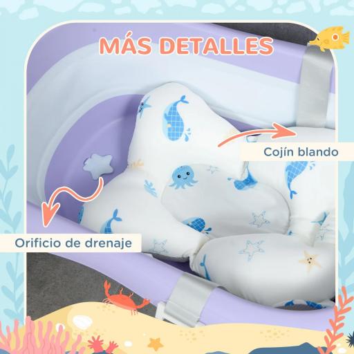 Orinal Infantil con Forma de Hipopótamo con Asas para Niños a partir de 6 Meses Inodoro de Aprendizaje 40x30x23 cm Rosa [5]