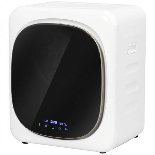 Secadora de Evacuación 2,5 kg 800W con Pantalla Táctil Control de Tiempo y Temperatura Función Antiarrugas Blanco [9]