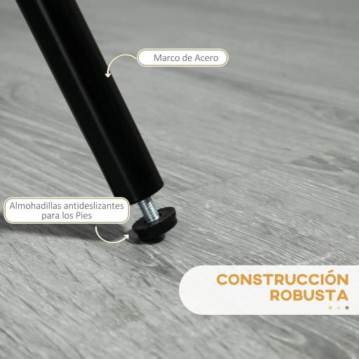 Conjunto de 2 Taburetes Altos de Cocina con Asiento Giratorio Taburetes de Bar Tapizados 41,5x47,5x90 cm Gris Claro [2]