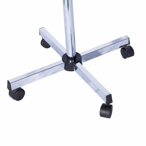 Secador de Pelo Profesional 1180W Secador de Casco con Altura Ajustable Temperatura Regulable Temporizador Capucha y Ruedas Climazon Peluquería para Cuidado del Cabello Blanco [7]