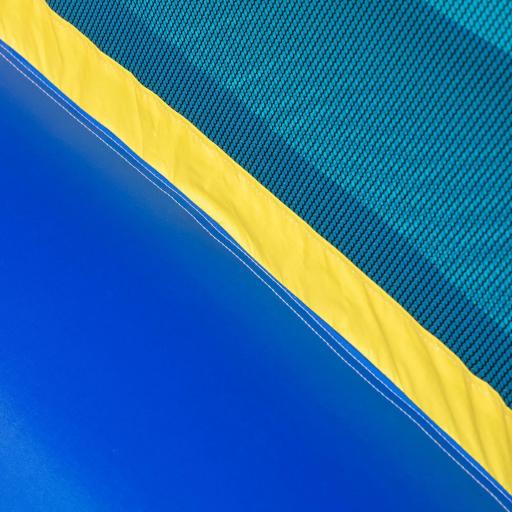 Castillo Hinchable con 2 Toboganes 2 Camas de Salto y Piscina para Niños +3 Años Incluye Inflador y Bolsa de Transporte para Interior Exterior 380x370x230 cm Multicolor [8]