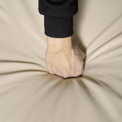 Conjunto de Jardín Exterior de Ratán 6 Piezas Cojines Sofá Doble Sofá 3 Plazas 2 Sillones 2 Mesas Auxiliares Caqui [6]