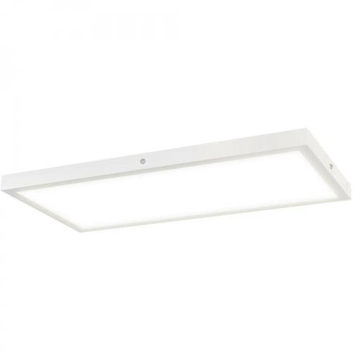 Juego de 4 Lámparas de Techo Color Regulable con Interruptor DIP y de Pared 3000K/4000K/6000K 60x30x3,7 cm Blanco [8]