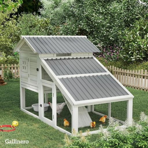 Juego de 12 Paneles para Tejado de Acero Galvanizado 7m² para Caseta de Herramientas Cobertizo 129x45cm Gris Claro [5]