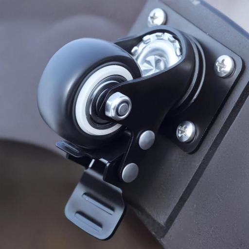 Base para Sombrilla con Ruedas de Resina y Metal Compatible con Postes Ø38 mm y Ø48 mm Ø52x41 cm Negro [7]