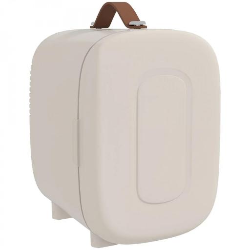 Nevera para Maquillaje 4L Nevera Cosméticos 9V/240V para Enfriar y Calentar Mini Frigorífico 20,3x26,3x28 cm Crema [3]
