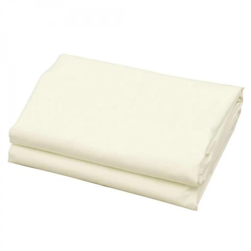 Toldo Vela de Sombra Cuadrado 3x3 m Toldo de Terraza de Poliéster con Anillo de Acero Inoxidable y Cuerdas Crema [6]