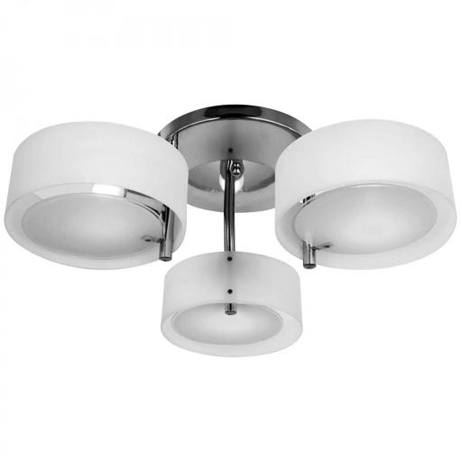 Lámpara de Techo Gota E27 Iluminación de Techo con Pantalla de Acrílico para Salón Dormitorio Comedor Cocina Blanco [8]