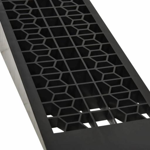 Conjunto de 2 Rampas para Coche de Plástico Rampas Portátiles Carga de hasta 3 Toneladas Rampas para SUV Furgonetas [2]