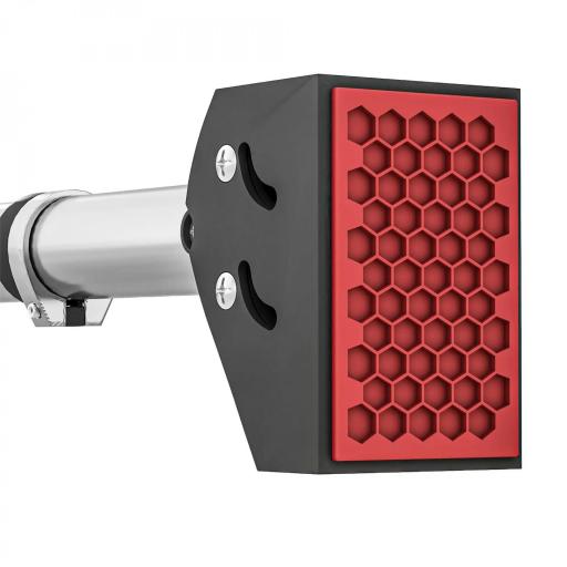 Barra para hacer Dominadas para Puerta Ajustable de 95 cm a 123 cm Carga 200 kg para Ejercicio y Entrenamiento Negro [7]