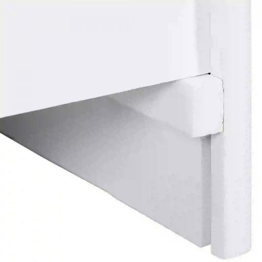 Escalera para Mascotas 3 Peldaños con Espacio de Almacenaje y Alfombra Antideslizantes Portátil Madera para Vehículo Carga 30 kg 40,5x44,5x38 cm Blanco [6]