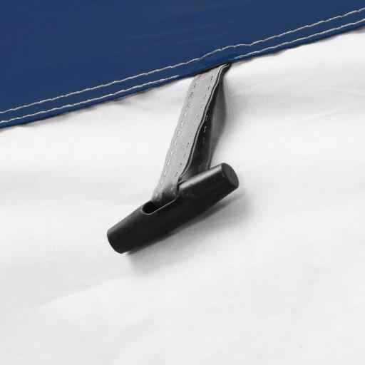 Tienda de Ducha Camping Portátil UV25 Tienda Instantánea con Ventana Bolsillo y Bolsa de Transporte 123x121x198 cm Azul [6]