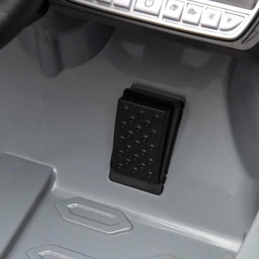 Coche Eléctrico para Niños Lamborghini Autentica con Batería 12V Mando a Distancia Faros Bocina Arranque Suave y Música MP3 Gris [8]