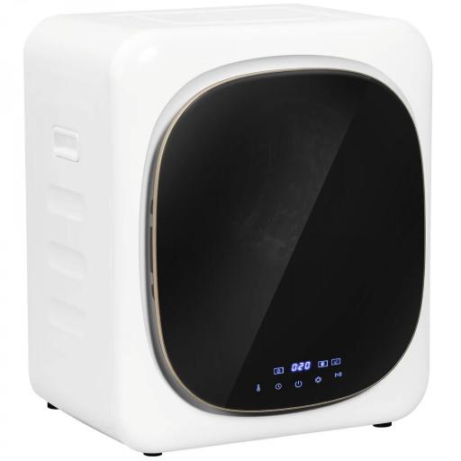 Secadora de Evacuación 2,5 kg 800W con Pantalla Táctil Control de Tiempo y Temperatura Función Antiarrugas Blanco [8]