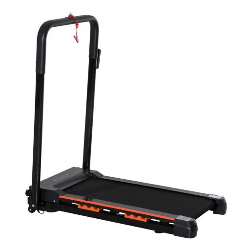 Cinta de Correr Plegable Cinta de Andar 1-6 km/h con Botón de Emergencia Pantalla LCD Control Remoto Potencia de Motor 500W Ahorra Espacio 105x56x108,5 cm Negro [8]
