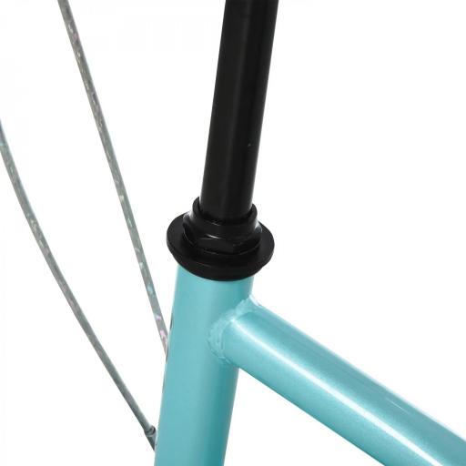 Patinete Infantil de +5 Años con Manillar Ajustable en Altura y Estructura de Acero Carga 100 kg 120x58x75-80 cm Azul [7]