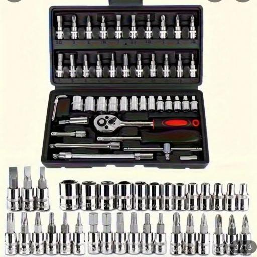 Juego Llave Carraca 46 Piezas [5]