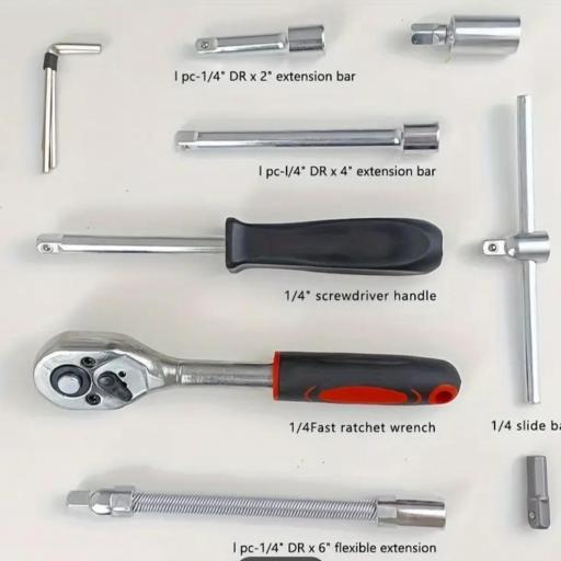 Juego Llave Carraca 46 Piezas [4]