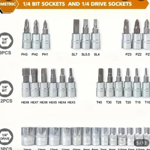 Juego Llave Carraca 46 Piezas [2]