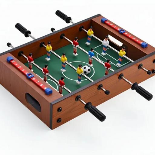 Mini Futbolín Madera 2 Jugadores