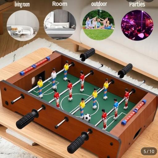 Mini Futbolín Madera 2 Jugadores [4]