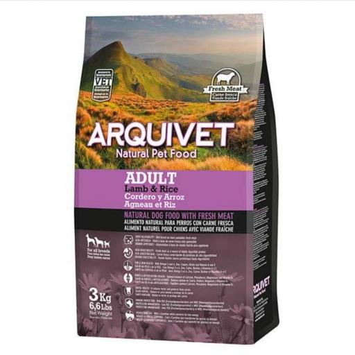 Alimento Super Premium de Cordero y Arroz (carne fresca) [4]